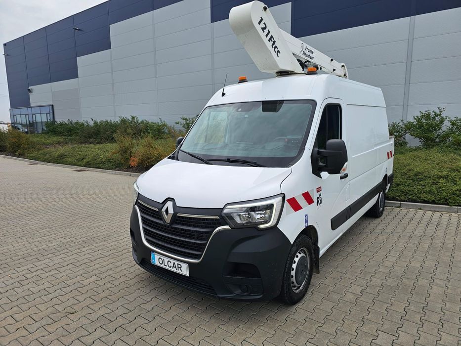 Renault Master  UDT ! Podnośnik Koszowy/Zwyżka , 12M !  Niski Przebieg Fvat 23% ŁADNY