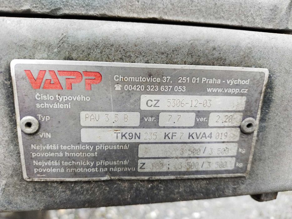 VAPP laweta - przewóz pojazdów