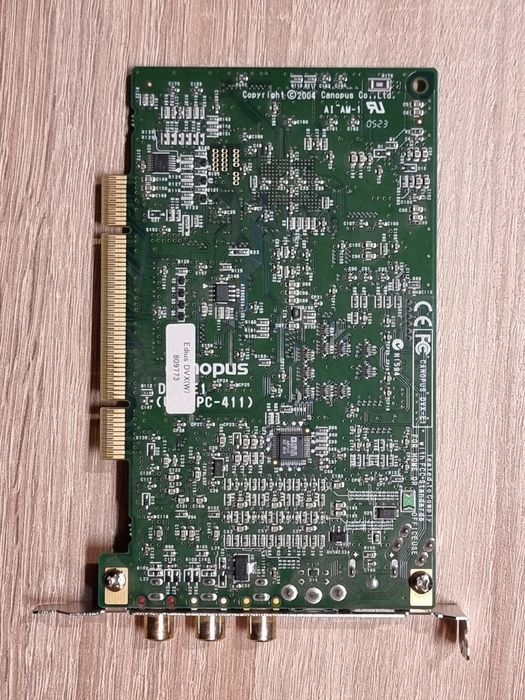 Karta video canopus DVX E1