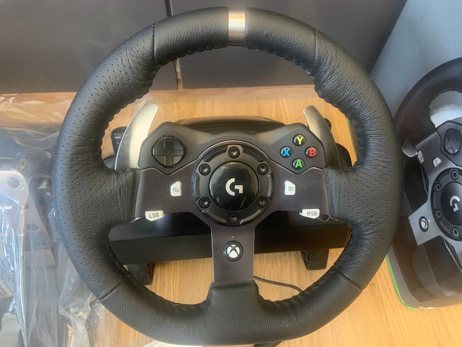 Ігровий руль Logitech G920 PC/Xbox (thrustmaster) відео/тести g923