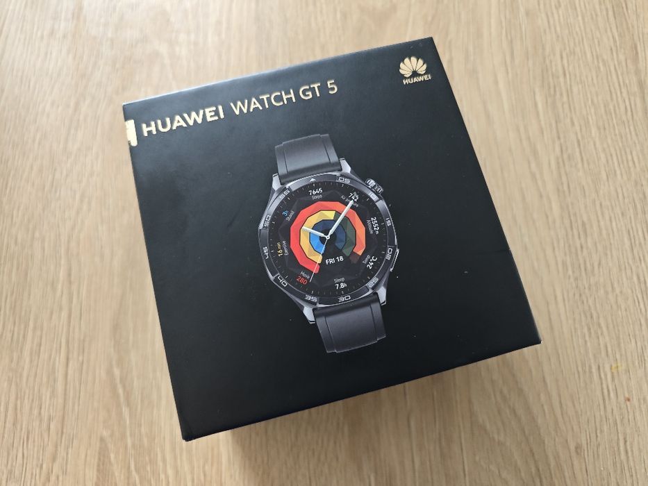 Prawie nowy zegarek smartwatch Huawei watch GT 5 46mm gwarancja