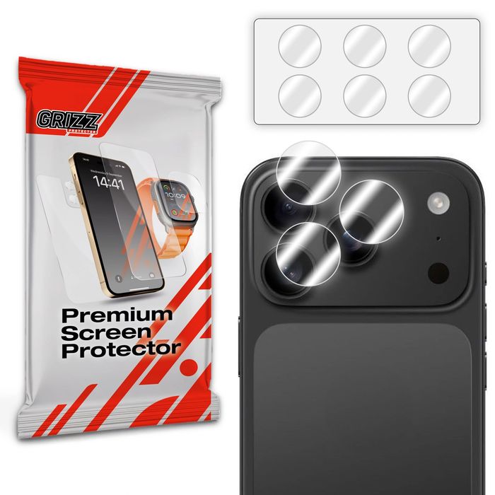 2x Szkło na aparat do iPhone 17 Pro Max Grizz HybridGlass