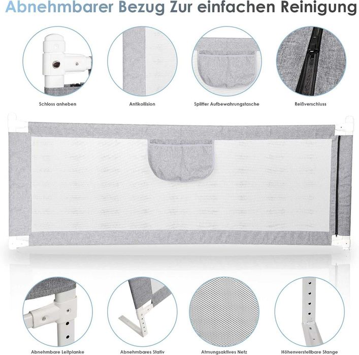 Proteção de cama para bebe