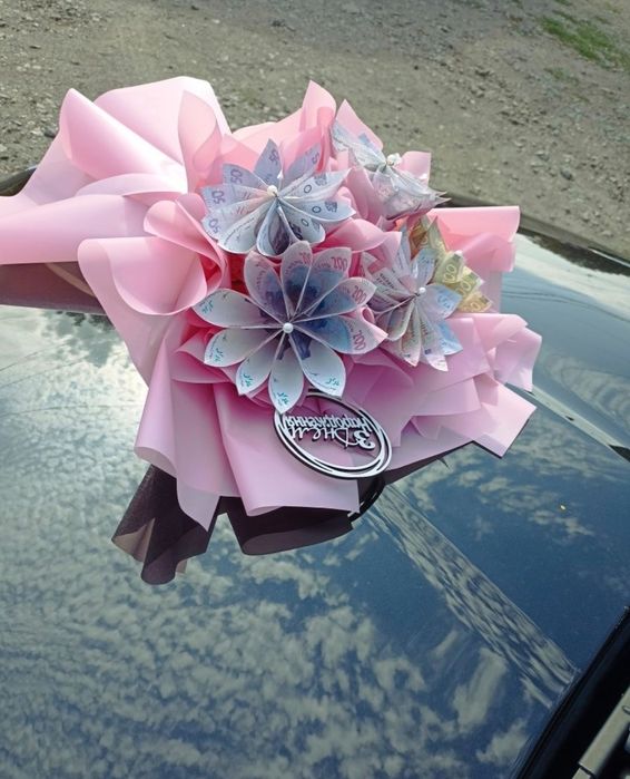 Денежный букет грошовий букет букет из денег