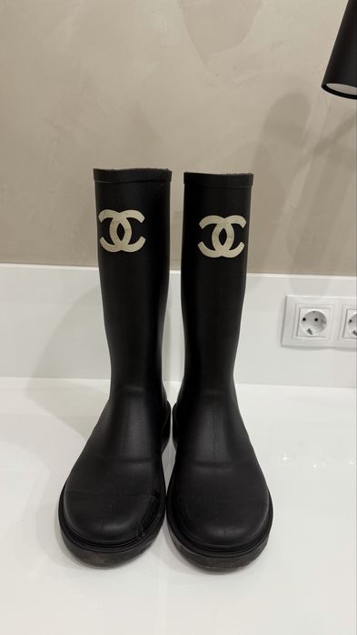 Kalosze chanel 38 -38,5 rozmiar