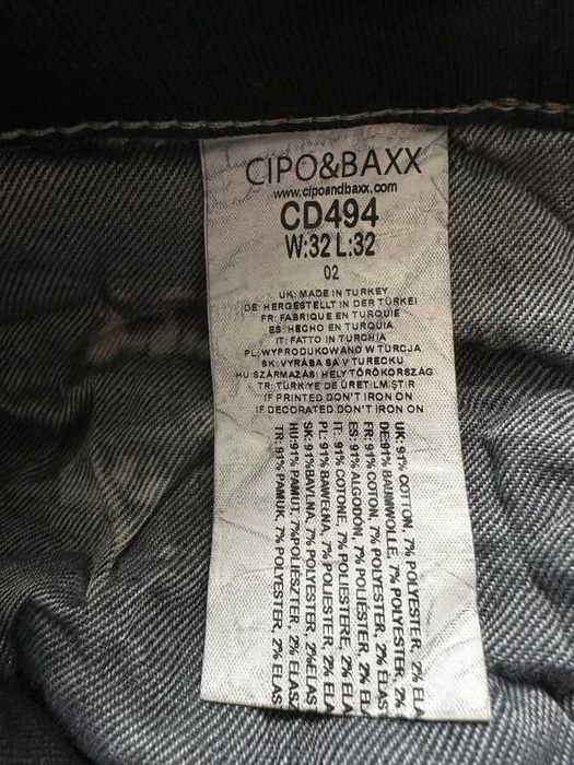 Jeans Skinny Cipo & Baxx y2k