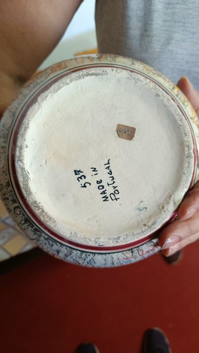 Vaso interior, peça única feita à mão