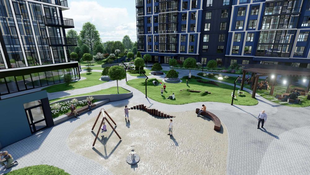 Є-ОСЕЛЯ. 4-к 2-рівнева квартира 147 кв.м. Від 27300 грн/міс. ЖК "ЯDRO"