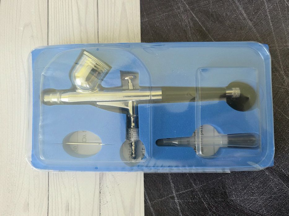 Аерограф подвійної дії, пістолет розпилювач для фарбування