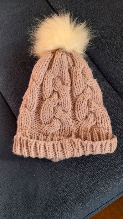 Czapki nauszniki 134 dziewczynka