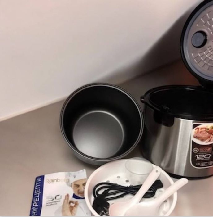 Мультиварка пароварка Rainberg RB-801 12 програм 6 л