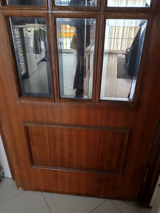 Kit Porta de madeira completo