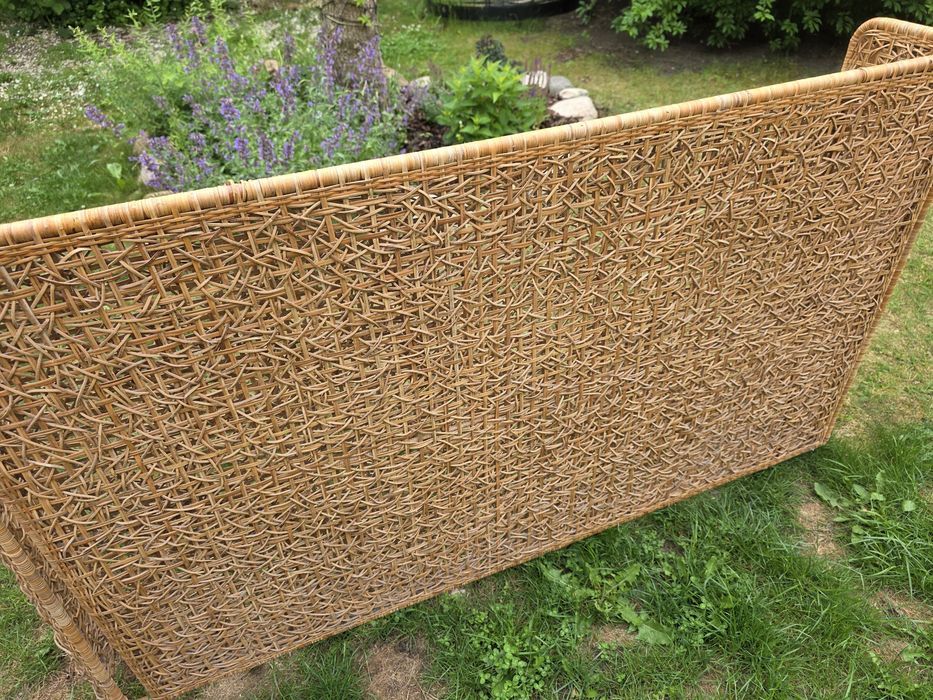 Technorattan, rattan osłona na balkon, ladę, biurko itd