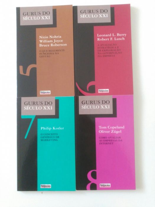 Vendo Colecção Completa 20 Livros Gestão Século XXI