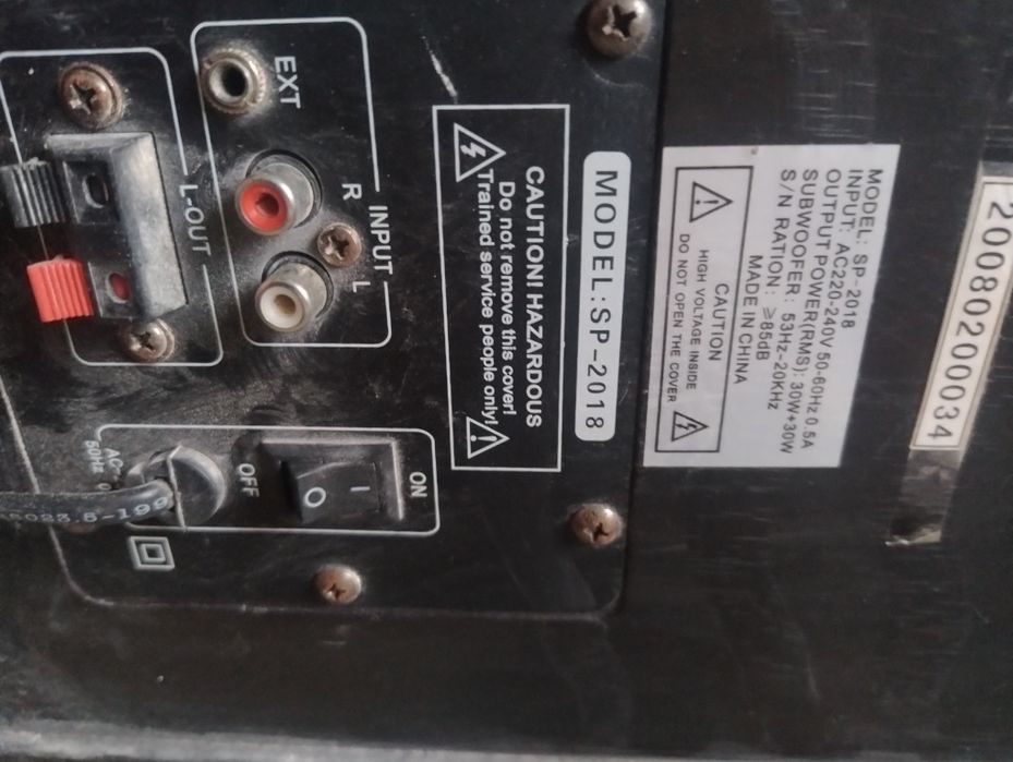 Колонки, корпус мдф