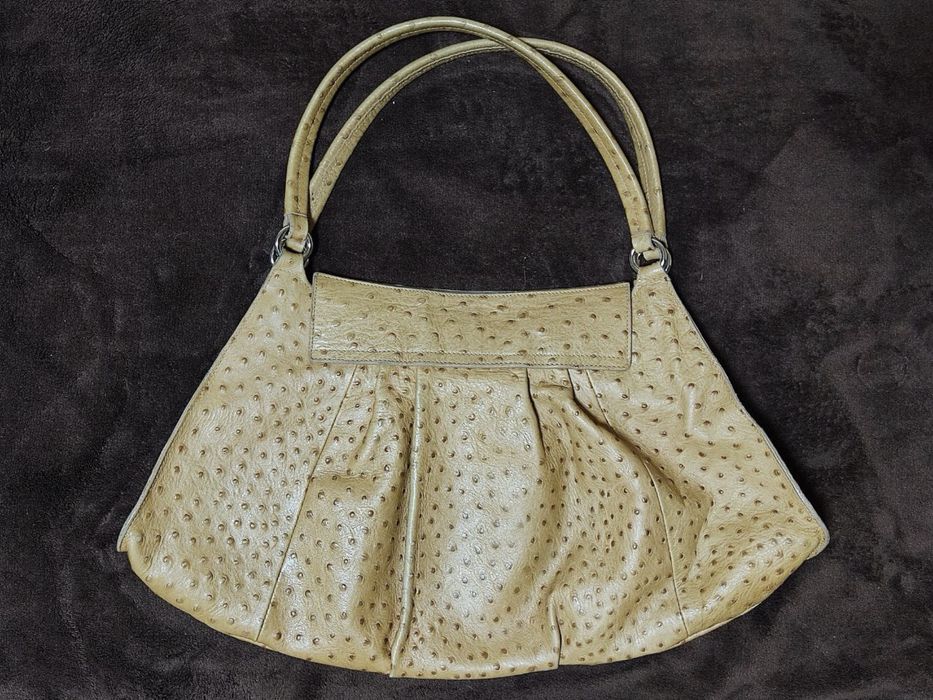 Елегантна сумка Furla(Italy)-натуральна шкіра зі структурою страуса