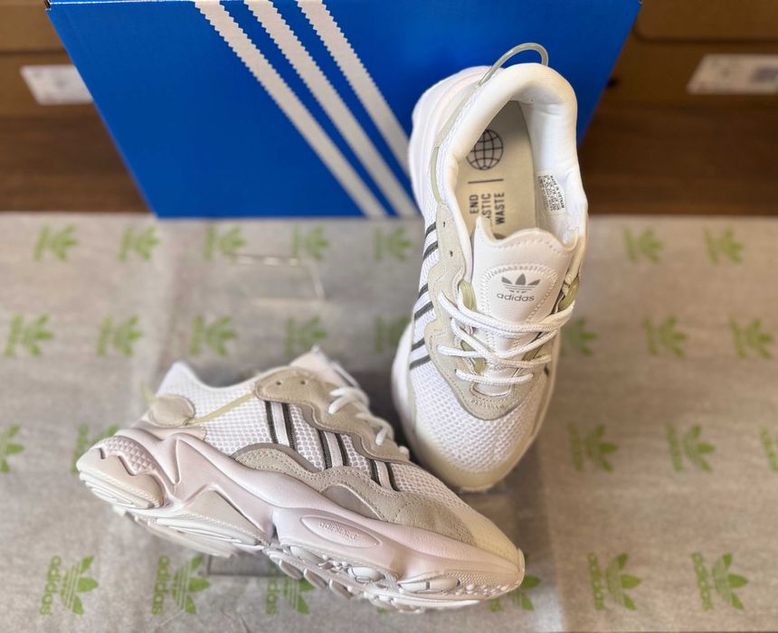 Кроссовки Мужские Adidas Ozweego White/Чоловічі Кросівки Адідас Озвіго/Кроссовки адидас Озвиго