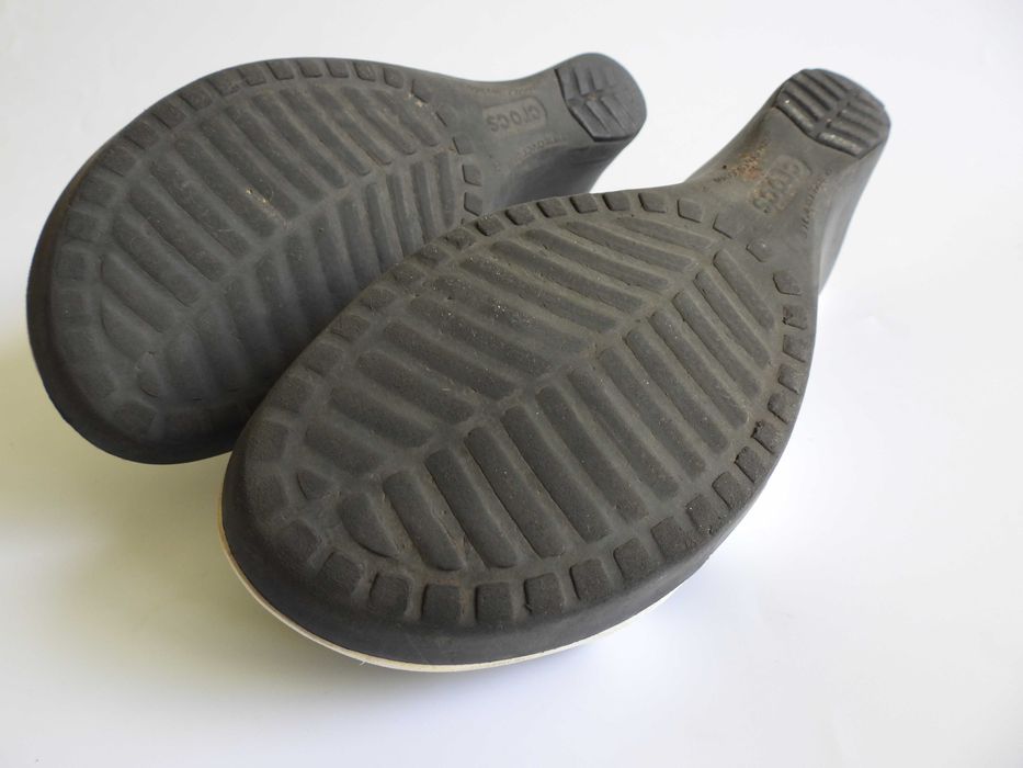 Crocs klapki na koturnie na plaże 39