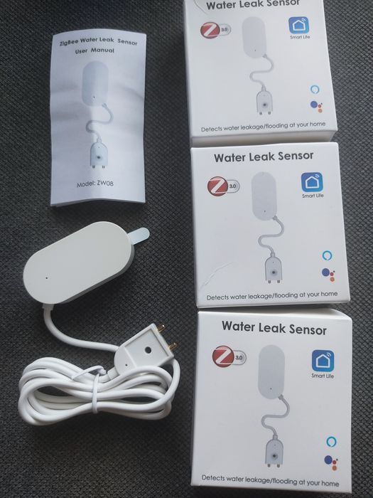 Tuya czujnik zalania poziomu wody wifi zigbee Smart life