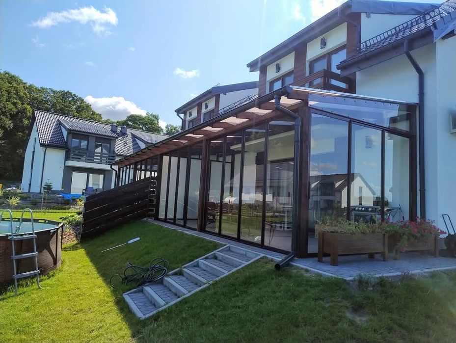 Ogrody zimowe,Zabudowa i budowa tarasu wiaty altany pergole carporty