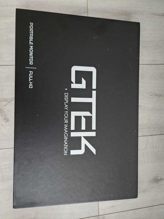 GTEK портативний монітор 15.8" IPS Full HD 1920 x 1080P з динаміками
