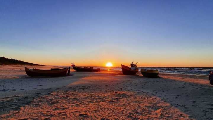 Domki Jantar AHOI domek morze Mierzeja drewniane luksusowe wakacje