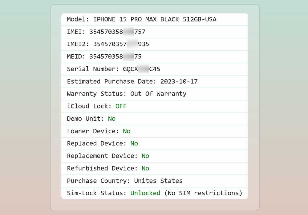 iPhone 15 Pro Max 512GB Black Titanium (A2849) USA НЕВЕРЛОК айфон