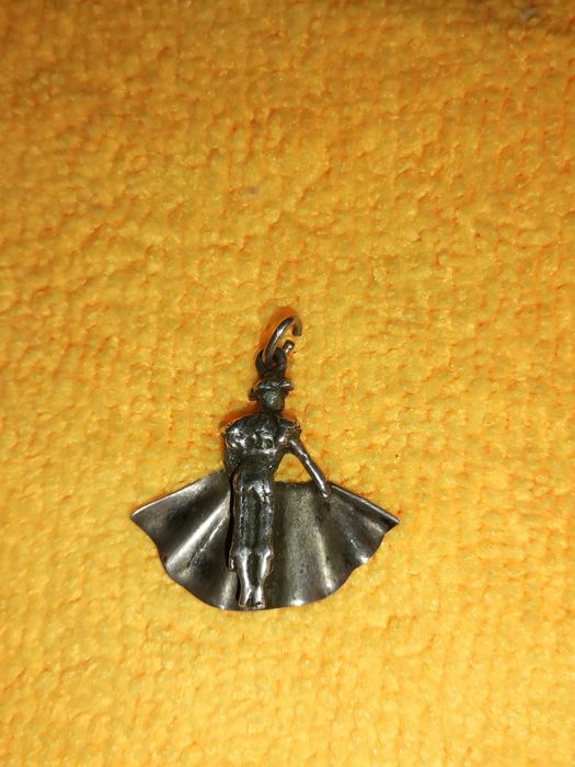 Toureiro em prata marcada