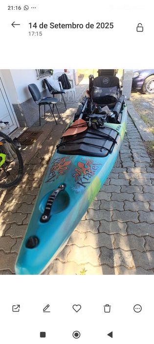 Kayak de pesca Jackson Kraken elite
