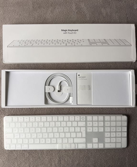 Teclado Apple Magic Keyboard com Touch ID e teclado numerico