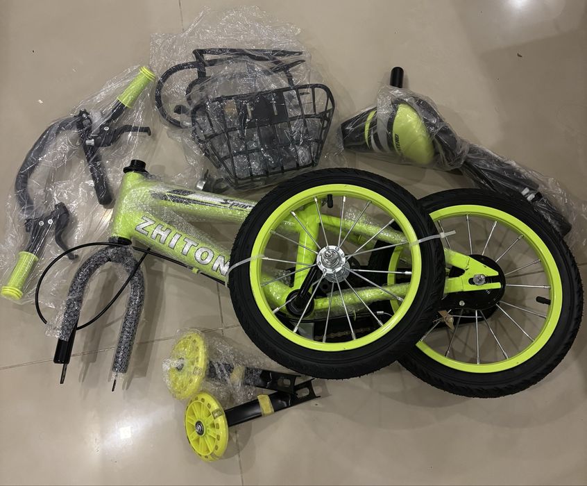 Bicicleta Nova na Caixa