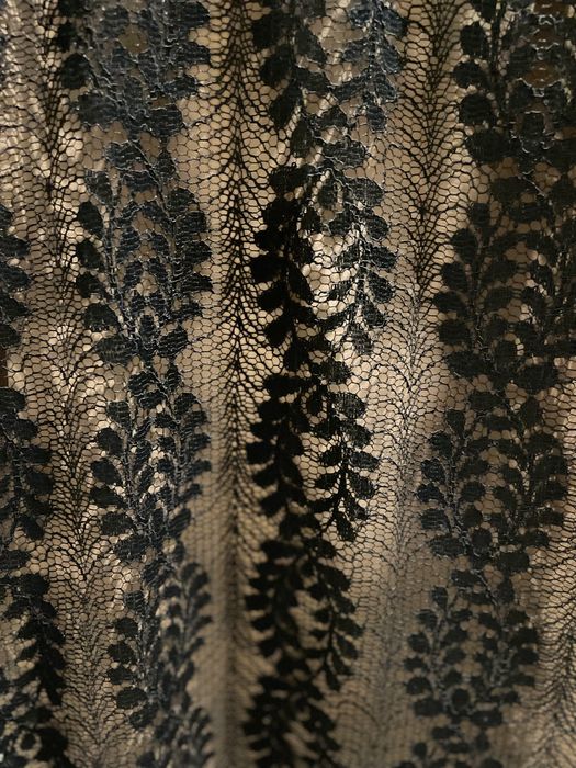 Vestido preto renda michael kors