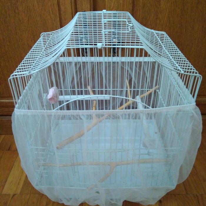 Сетка на клетку от мусора