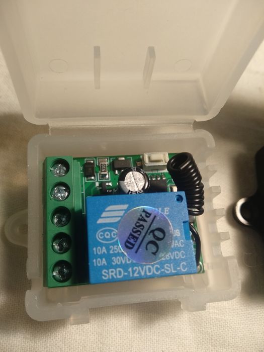 Реле радиоуправляемое 12в.