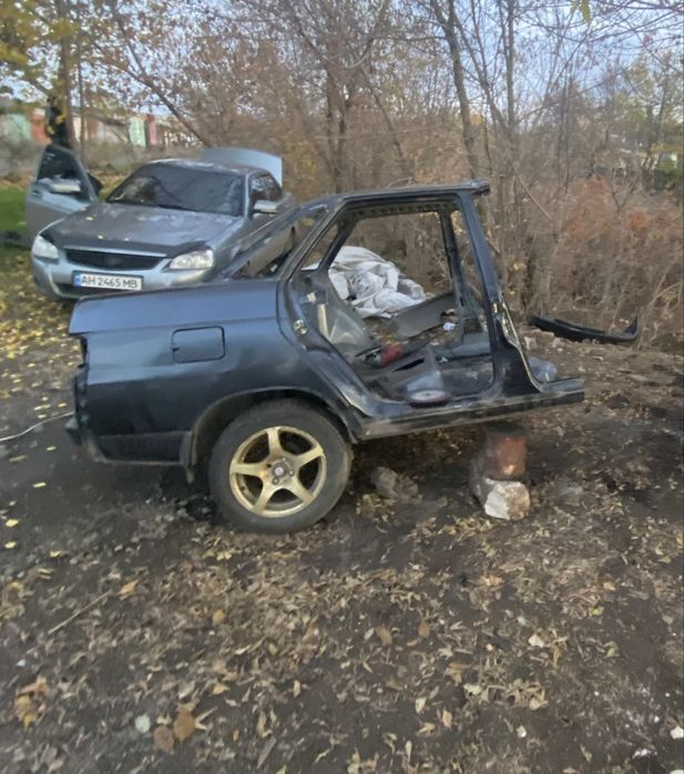 Задняя часть кузова ВАЗ2110 в идеальном состоянии, стакан с номером