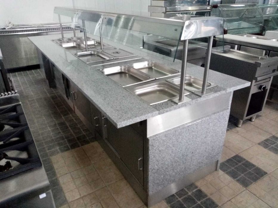 ACM1407 - Self service com 2 zonas de quentes e 1 zona frio - Usado