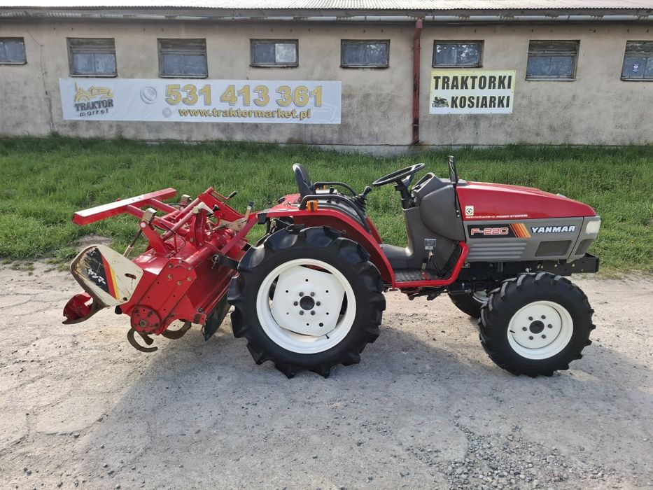 Traktorek japoński 4x4 Yanmar F 220 wspomaganie piękny stan