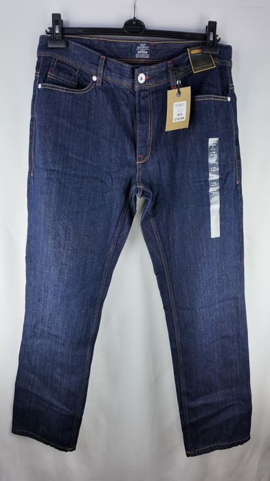 Industrialize jeans 36S loose fit navy denim – nowe z metką