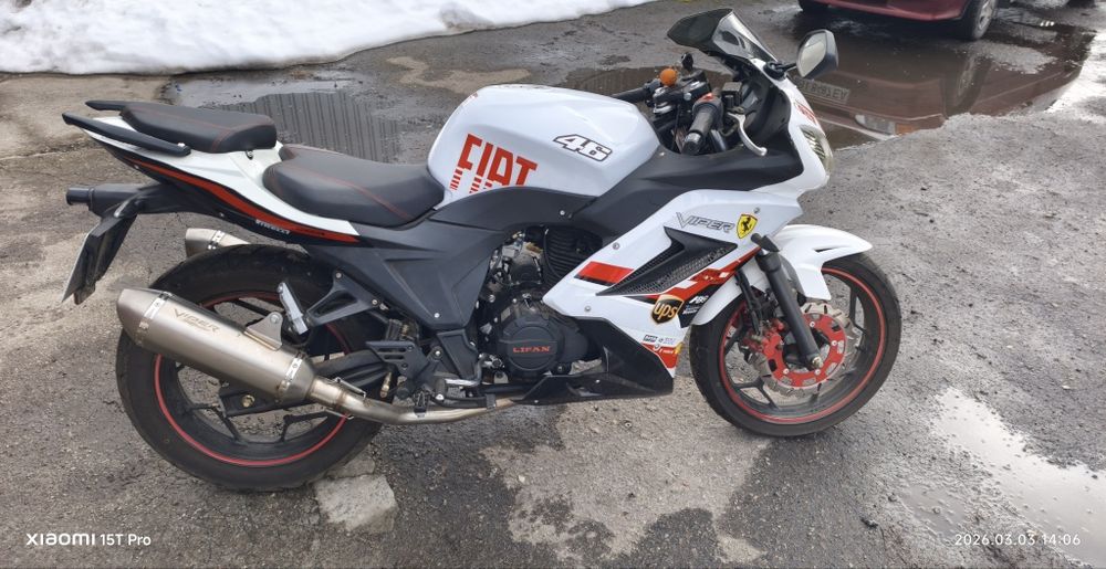 Продам мотоцикл Viper V250-F2 (Білий)