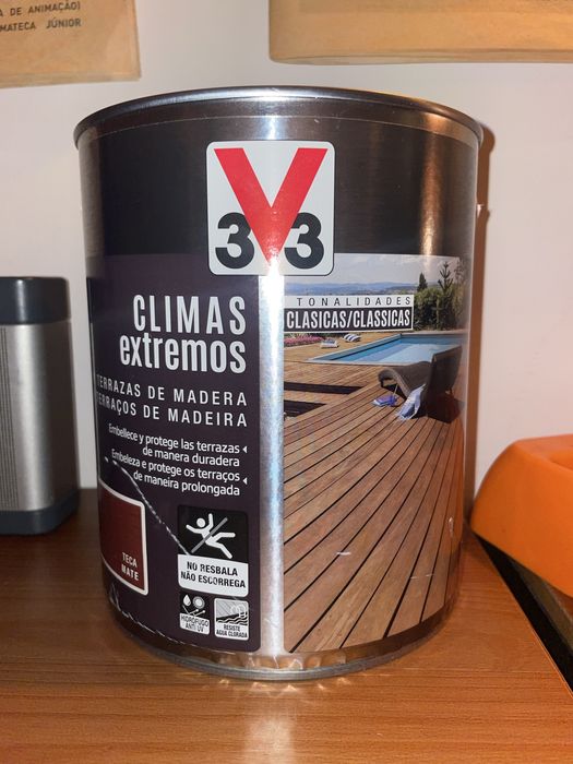 Protetor madeira exterior V33 INCOLOR Mate  2.5L