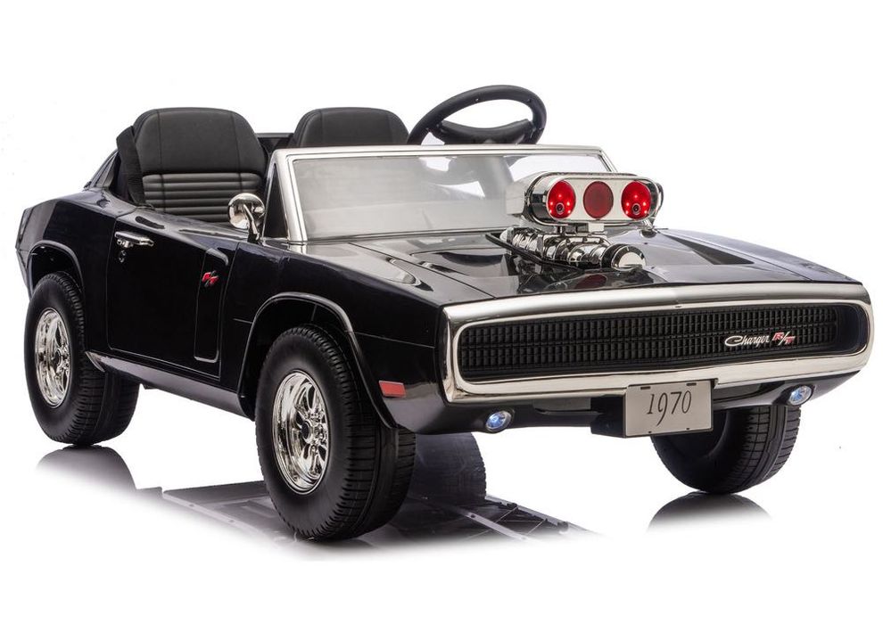 Retro Auto Dodge Charger R/T na Akumulator 400W Samochód Pojazd dla dzieci Autko