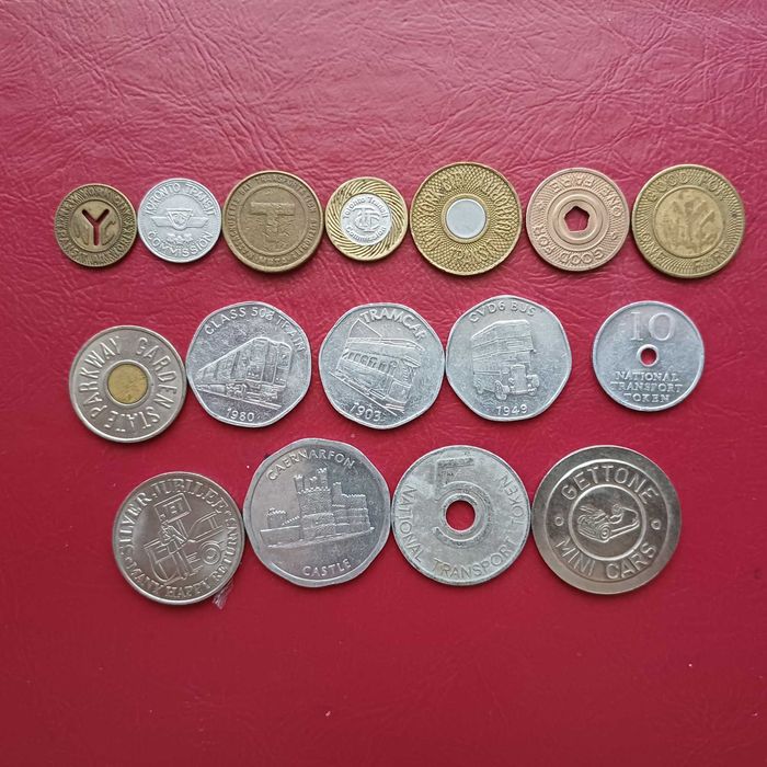 Монеты, Жетоны, метро Киев  Харьков Англия США каталог