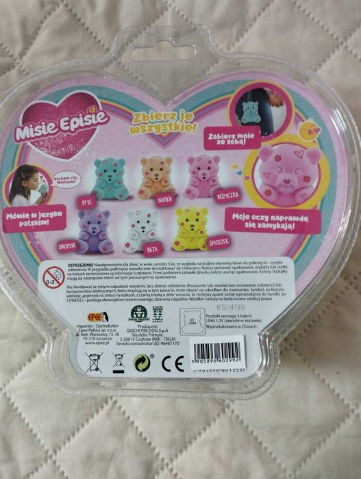 Interaktywny Miś Epiś Ptyś marki Epee