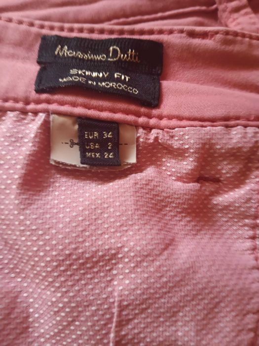 calças massimo dutti, Skinny fit, tamanho 34, justas com elasticidade em bom estado geral