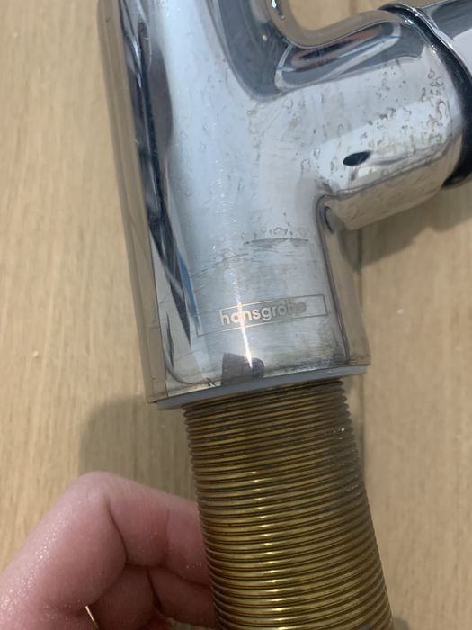 Bateria kuchenna srebrna Hansgrohe Focus M41 chrom