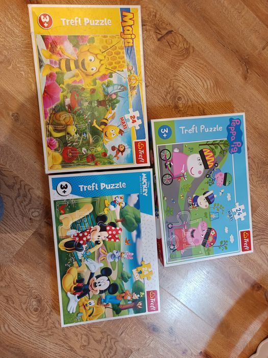 Sprzedam używane puzzle