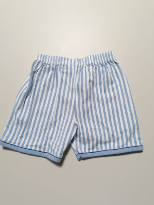 Conjunto Náutico Azul de Bebé Menino