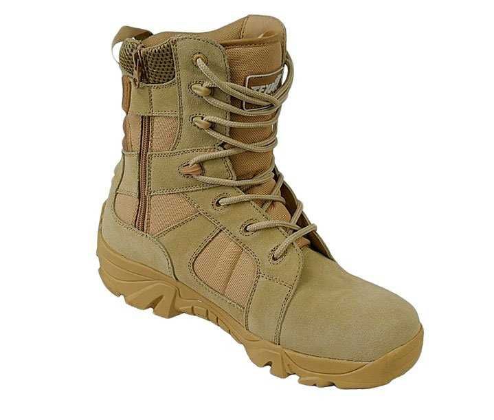 Buty Taktyczne Stinger Khaki Zip Texar r.43