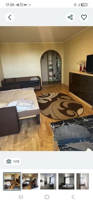 Сдам 1 ком квартиру в Черноморске
