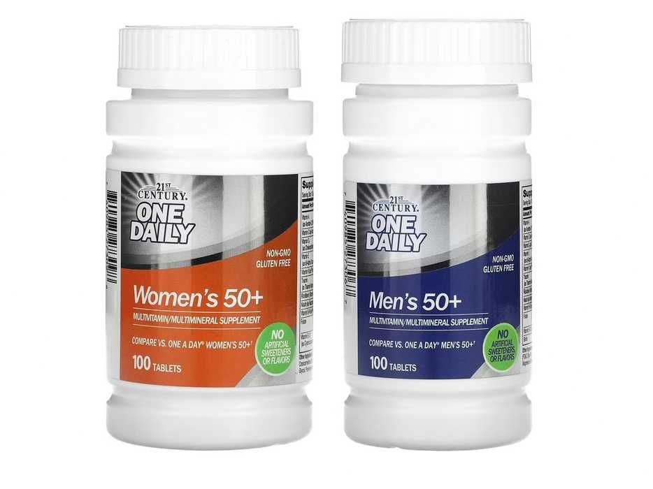 Мультивітамини для жінок чоловіків Mega Multi One daily Life Extension